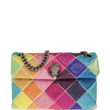 Сумка на плечо Medium Kensington, украшенная кристаллами