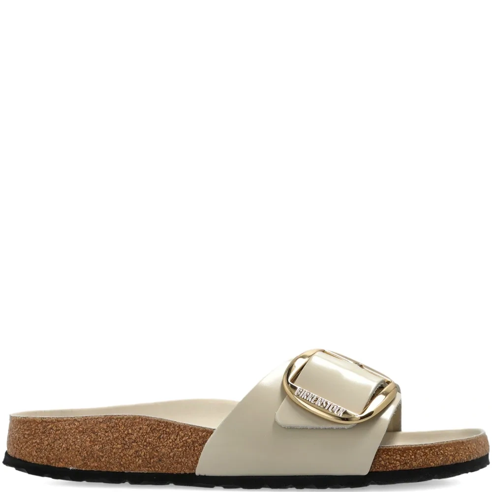 Кожаные сандалии с пряжкой Кожаные сандалии с пряжкой