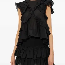 Топ Nalou с оборками