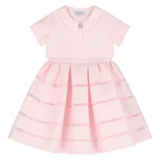 Платье из твила в полоску (набор из двух)