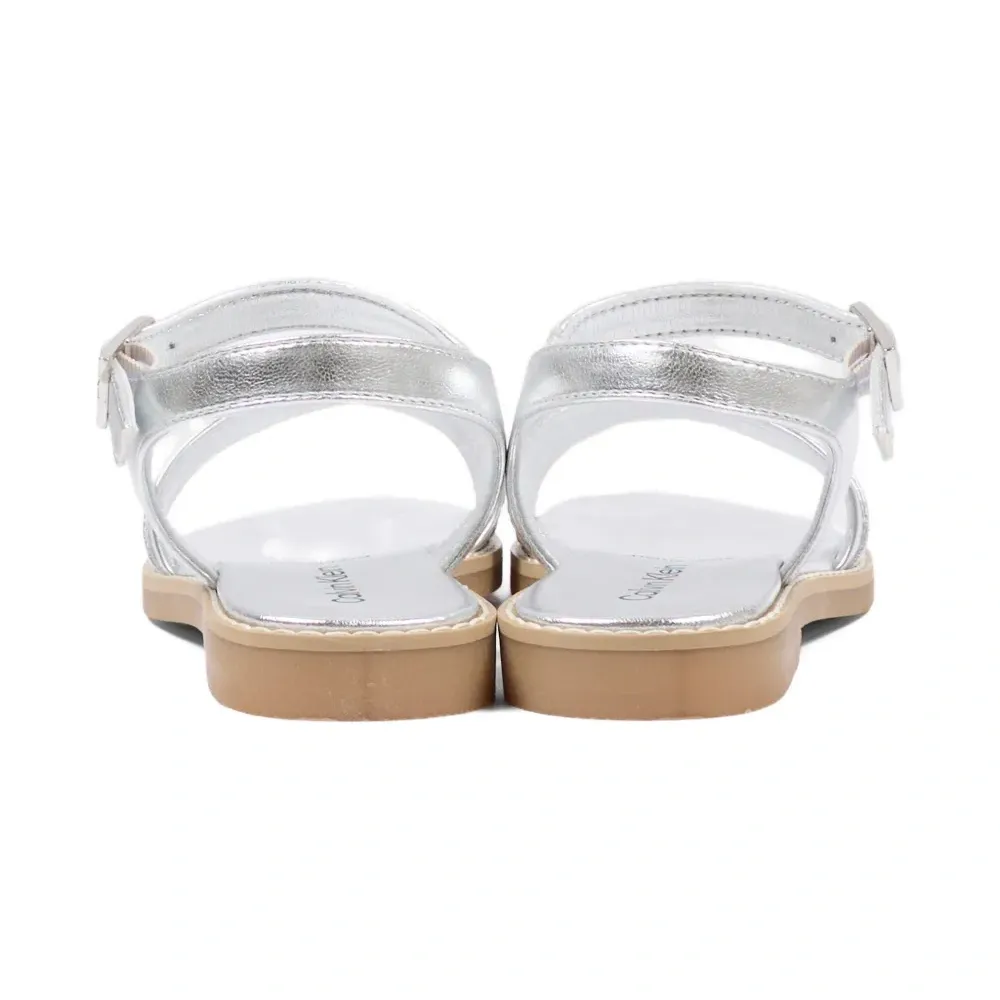 Босоножки с ремешком и пряжкой с логотипом