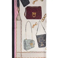 Шарф с графическим принтом