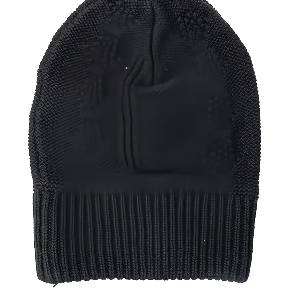 Шапка-бини с ребристым краем