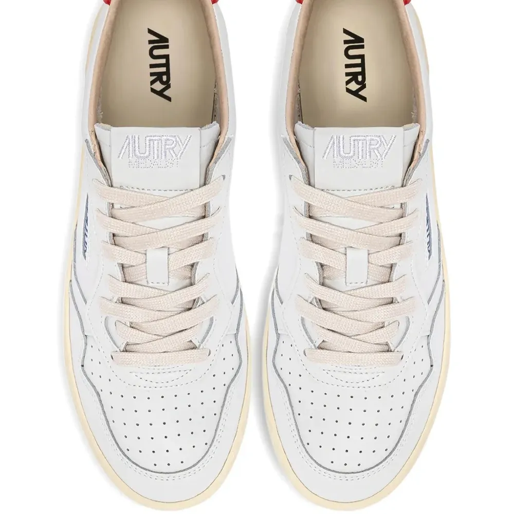 Кожаные кеды Medalist на низкой подошве