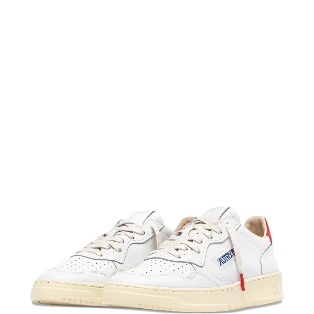 Кожаные кеды Medalist на низкой подошве