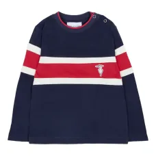 Футболка с длинными рукавами и логотипом