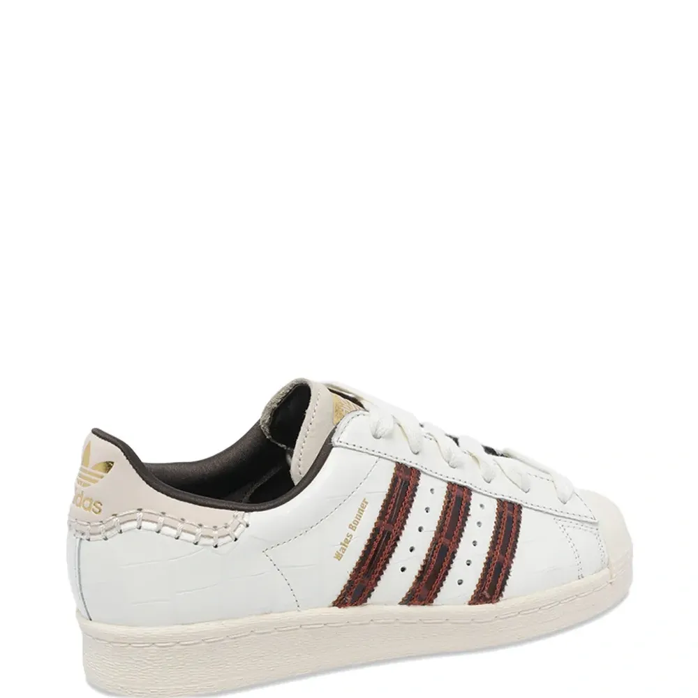 Кроссовки X Wales Bonner Superstar с круглым носком и логотипом Кроссовки X Wales Bonner Superstar с круглым носком и логотипом