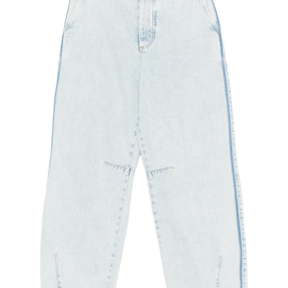 Джинсы-клёш на пуговицах