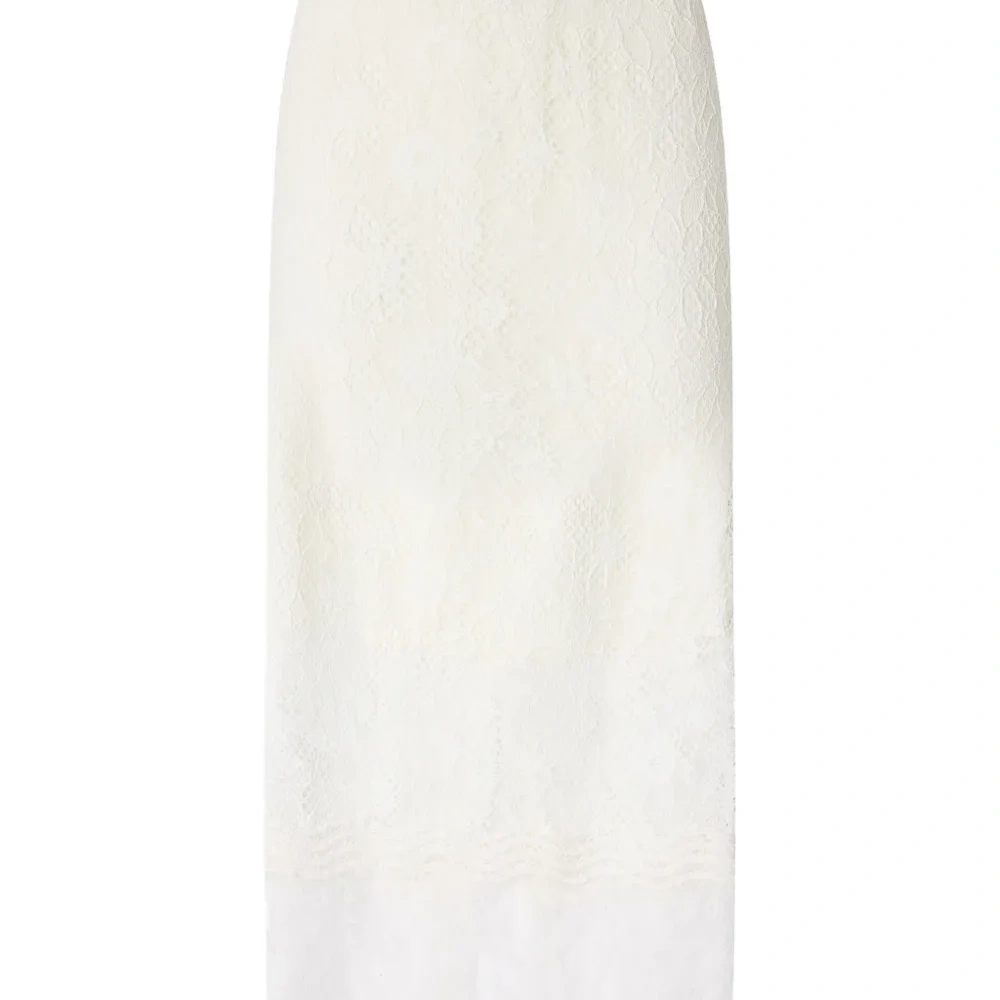 Юбка с кружевной накладкой и логотипом Юбка с кружевной накладкой и логотипом