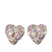 Серьги в форме сердца