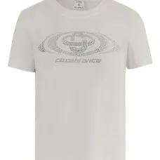 Хлопковая футболка с логотипом