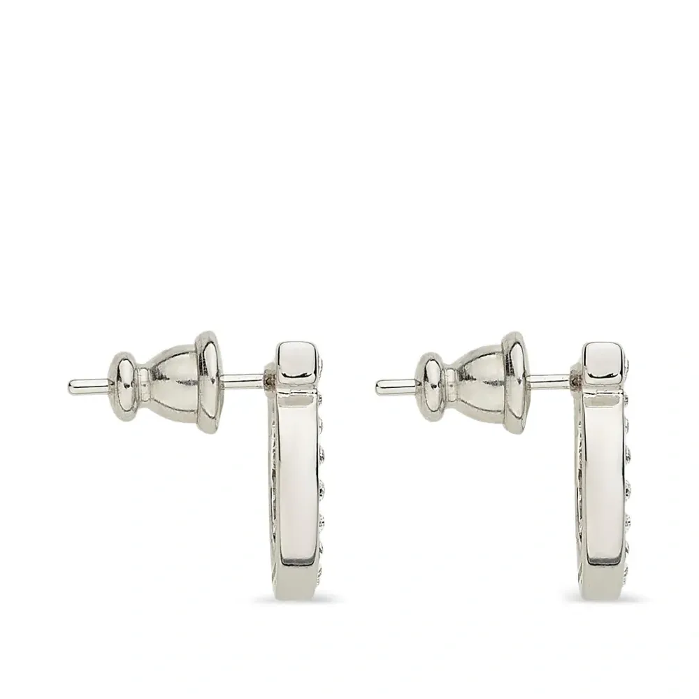 Серьги L Gancini с кристаллами