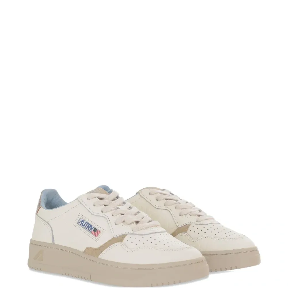 Кроссовки Medalist из замши с перфорацией