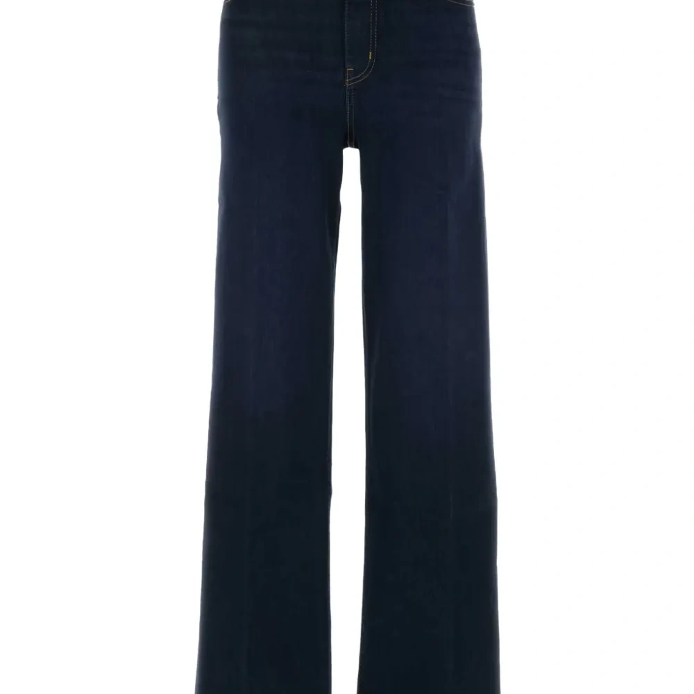 Широкие брюки Le Palazzo из стрейчевой ткани Широкие брюки Le Palazzo из стрейчевой ткани