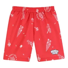 Плавки-шорты с принтом