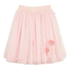 Декорированная юбка из тюля