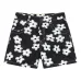 Шорты с цветочным принтом