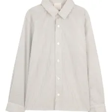 Полосатая рубашка с длинными рукавами