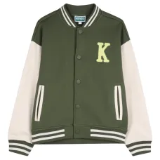 Кардиган с отделкой в полоску