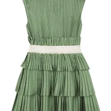 Ярусное платье со складками Ярусное платье со складками