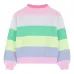Полосатый свитер с аппликацией Полосатый свитер с аппликацией