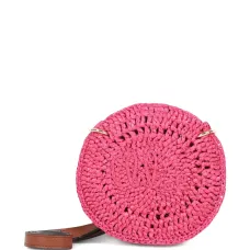 Круглая сумка через плечо