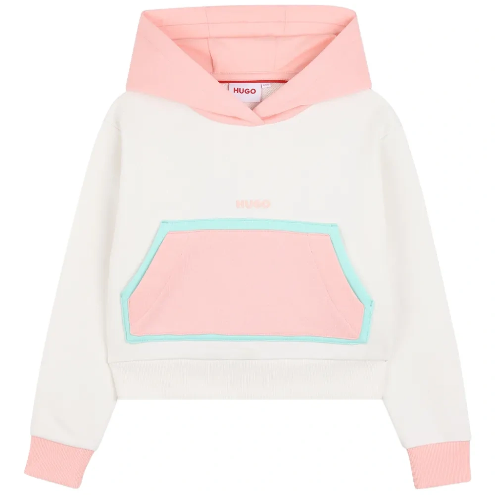 Худи в стиле колор-блок