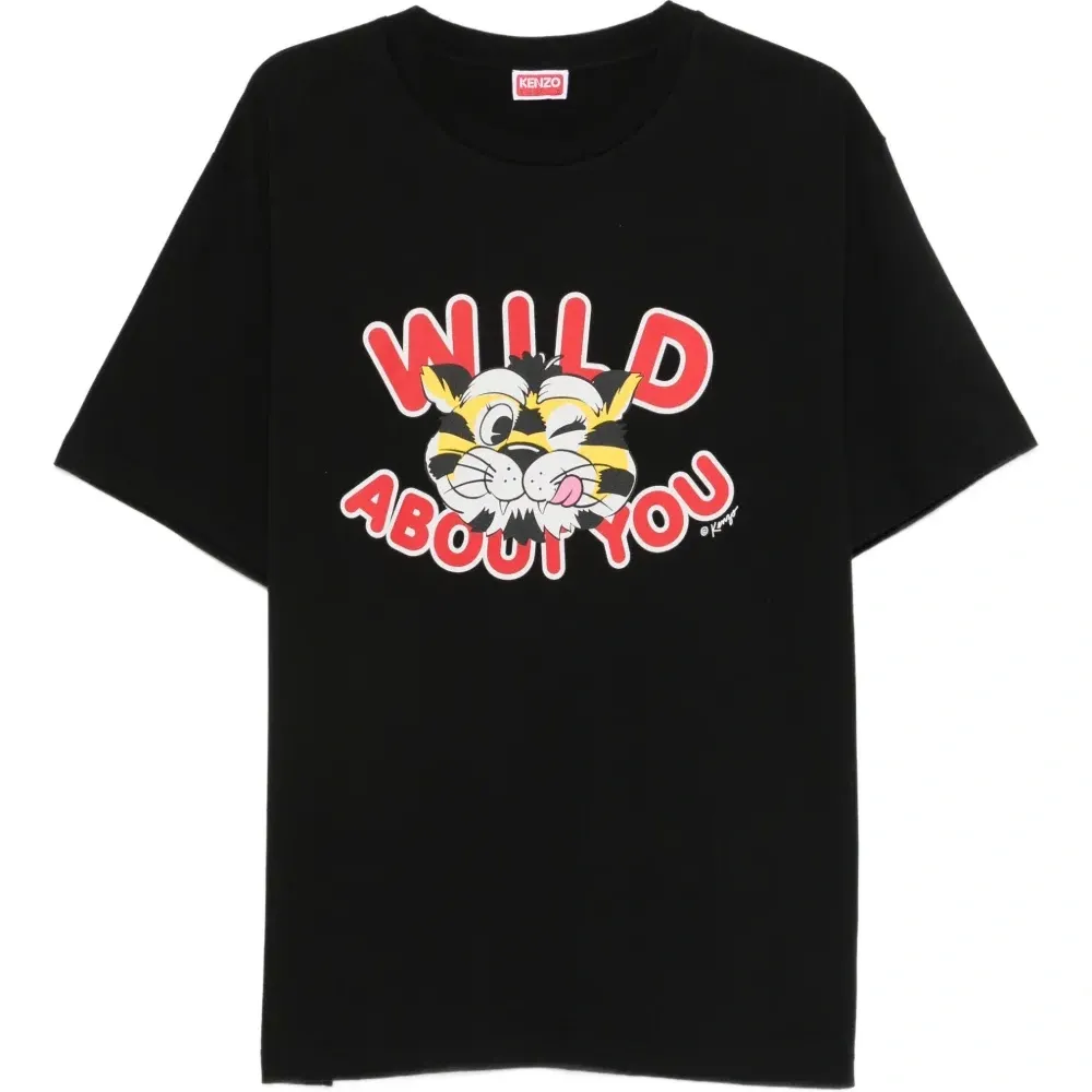 Футболка с принтом в стиле мультфильма