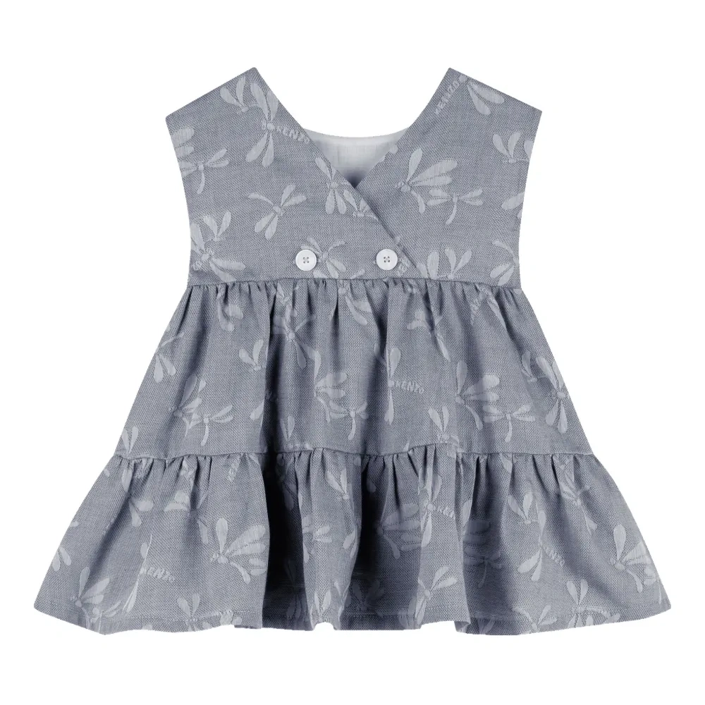 Ярусное платье с узором