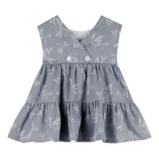 Ярусное платье с узором