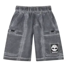 Шорты с нашивкой-логотипом