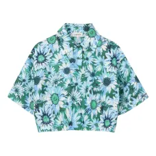 Топ с цветочным принтом