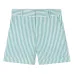 Полосатые шорты с манжетами Полосатые шорты с манжетами