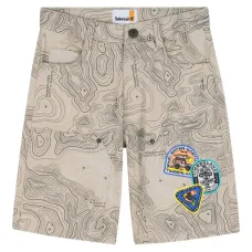 Шорты в технике пэчворк