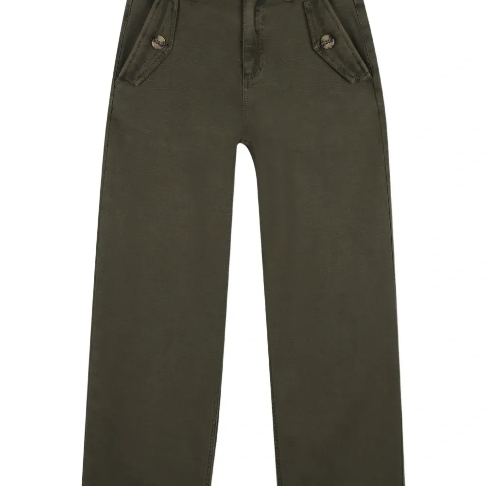 Брюки с застежкой на пуговицах