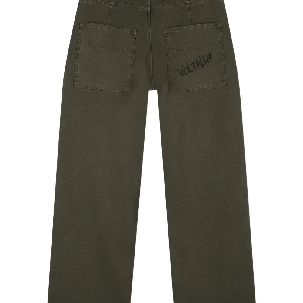 Брюки с застежкой на пуговицах