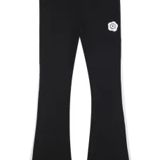 Спортивные брюки с лампасами и логотипом Спортивные брюки с лампасами и логотипом