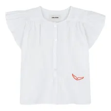 Блузка с оборками