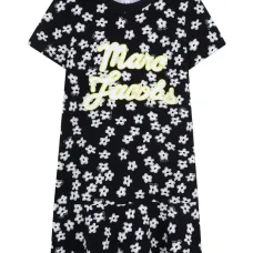 Платье с цветочным принтом