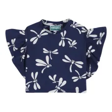 Топ с цветочным принтом и оборками Топ с цветочным принтом и оборками