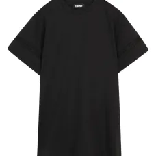 Платье с короткими рукавами