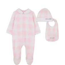 Клетчатый комплект для новорожденного