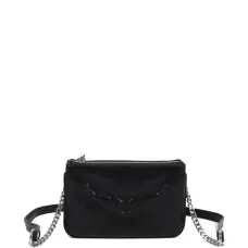 Сумка на плечо с тисненым логотипом