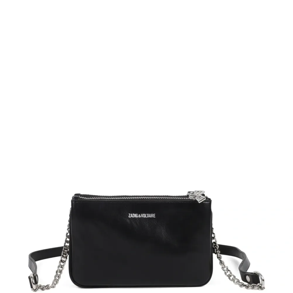 Сумка на плечо с тисненым логотипом