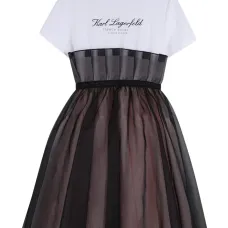 Многослойное платье-футболка Многослойное платье-футболка