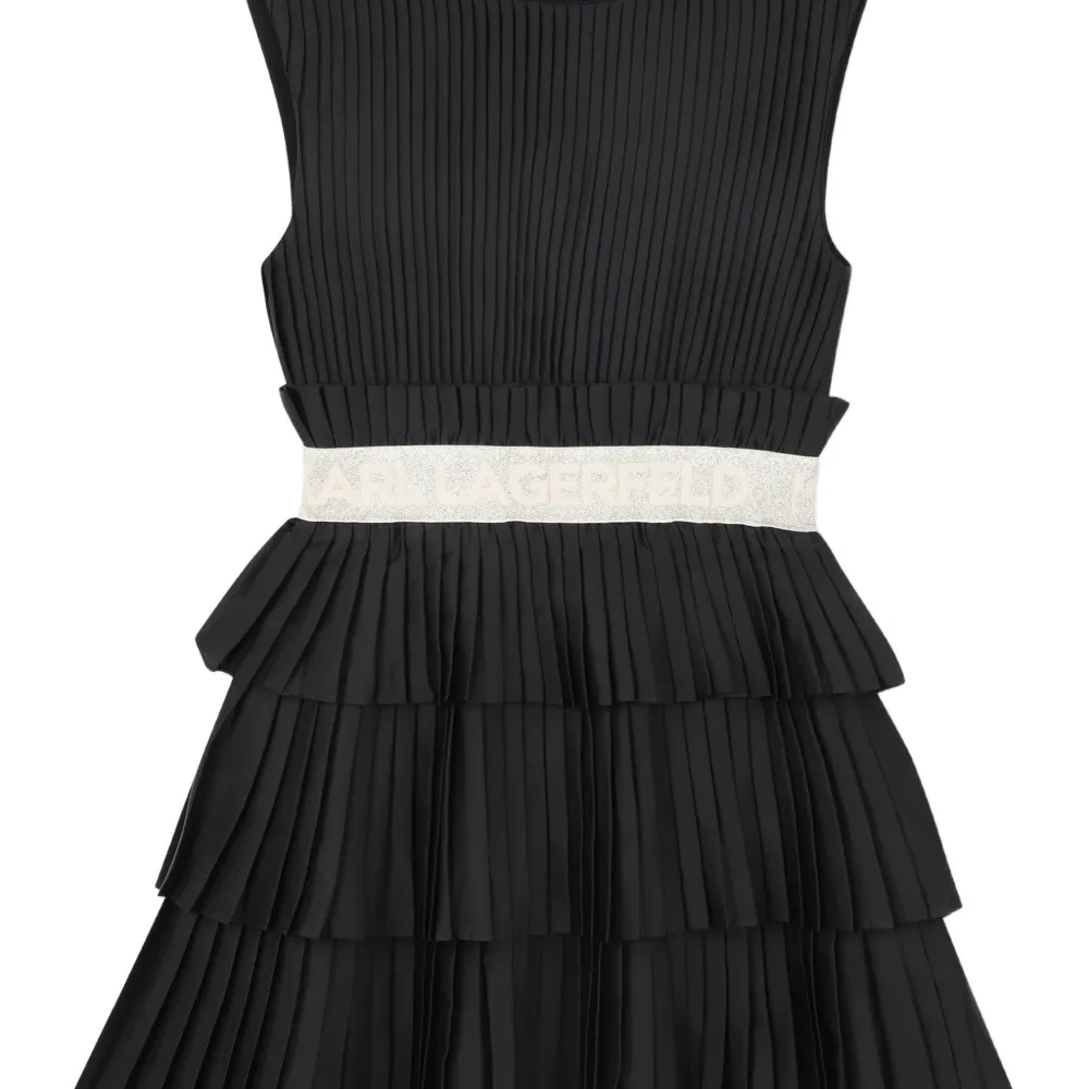 Ярусное платье со складками