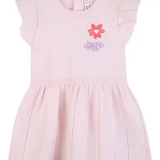 Платье с оборками на рукавах