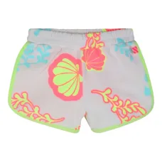 Шорты с цветочным принтом