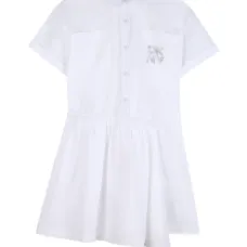 Платье-рубашка с логотипом