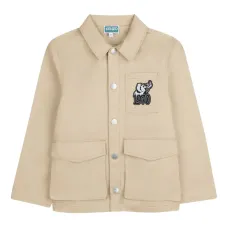 Куртка с накладными карманами